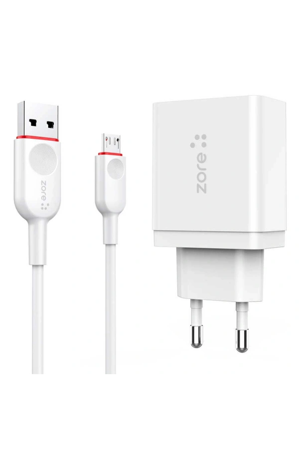 ​Zore XMac Serisi ZR-X2 Micro 2 in 1 Şarj Seti