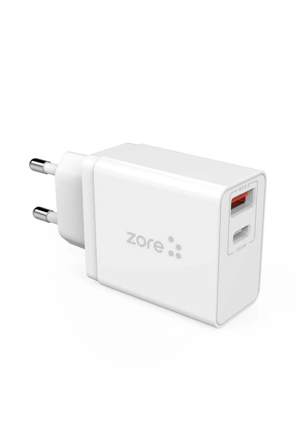 ​Zore XMac Serisi ZR-X2 Type-C 2 in 1 Şarj Seti
