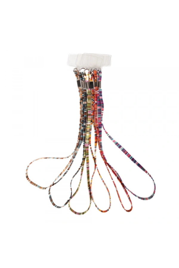 Zore Yassı Geniş Otantik İp Cep Telefonu El Askısı İpi 95cm