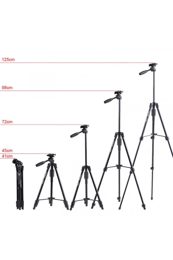 Zore Yunteng VCT 5208 Tam Orjinal Telefon Tripod