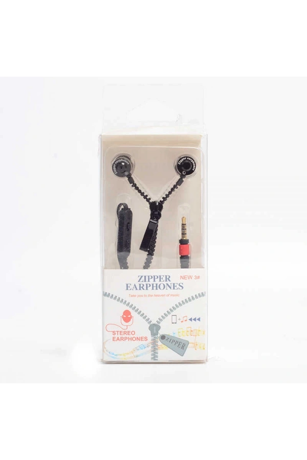 Zore Zipper Fermuar 3.5mm Kulaklık