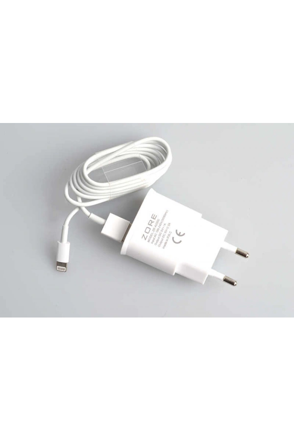 Zore ZR-A2000 2 Usb li Lightning Ev Şarj Seti