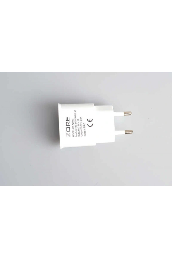 Zore ZR-A2000 2 Usb li Micro Ev Şarj Seti