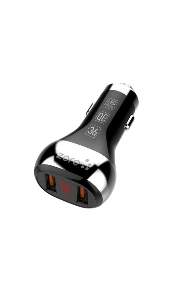 Zore ZR-C2 Micro 2 in 1 Araç Şarj Seti
