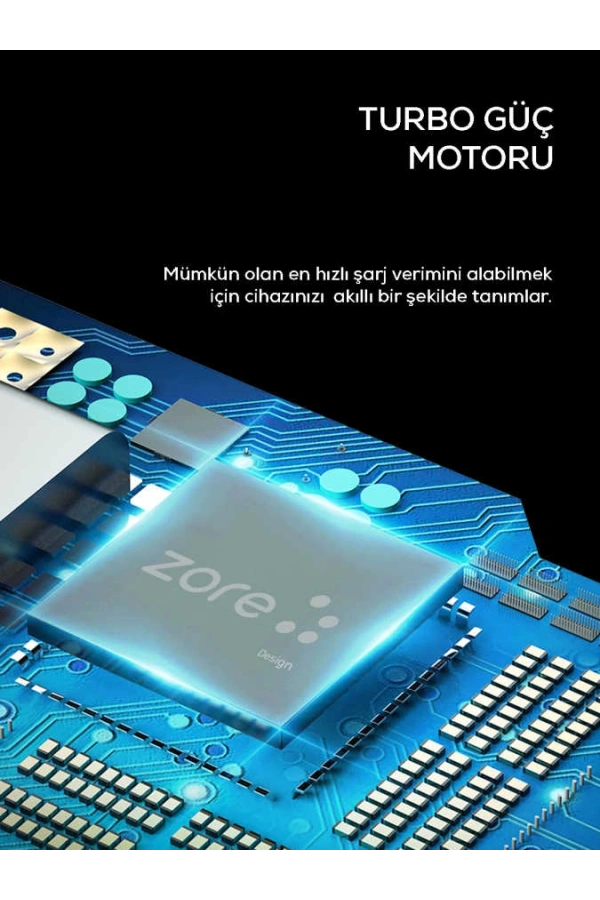 Zore ZR-C2 Micro 2 in 1 Araç Şarj Seti