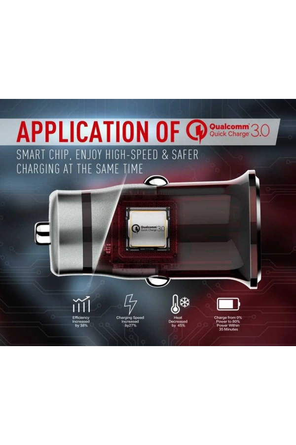 Zore ZR-C304Q Micro Araç Şarj Seti