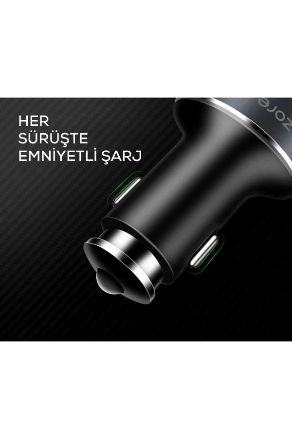 Zore ZR-C502 2+2 Araç Şarj Seti