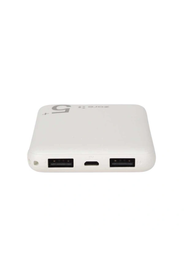 Zore ZR-PW04 Led Işıklı Taşınabilir Powerbank 5000 mAh