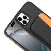 Apple iPhone 11 Kılıf Kartlıklı Zore X-Kart Silikon Kapak