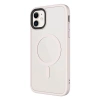 Apple iPhone 11 Kılıf Mat Arka Yüzey Wireless Şarj Özellikli Zore Flet M-safe Kapak