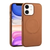 Apple iPhone 11 Kılıf PU Deri M-safe Wireless Şarj Özellikli Zore Derix Kapak