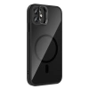 Apple iPhone 11 Kılıf Standlı ve Kamera Lens Hediyeli M-Safe Şarj Özellikli Zore Etro Kapak