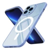 Apple iPhone 12 Pro Max Kılıf Wireless Şarj Özellikli Zore Krom M-safe Silikon Kapak