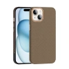 Apple iPhone 13 Kılıf M-safe Şarj Özellikli Karbon Fiber Görünümlü Zore Gros Kapak