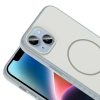 Apple iPhone 13 Kılıf M-safe Şarj Özellikli Zore Tea Kapak