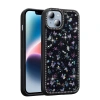 Apple iPhone 13 Kılıf Taşlı ve Simli Tasarım Zore Azra Kapak