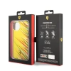Apple iPhone 14 Kılıf Ferrari Orjinal Lisanslı Baskı Logolu Çimen Desenli Kapak