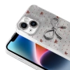 Apple iPhone 14 Kılıf Kamera Korumalı Figürlü Zore Ponti Silikon Kapak