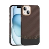 Apple iPhone 14 Kılıf M-safe Şarj Özellikli Karbon Fiber Görünümlü Zore Gros Kapak