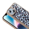 Apple iPhone 14 Kılıf Taşlı ve Simli Tasarım Zore Azra Kapak