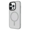 Apple iPhone 14 Pro Kılıf Mat Arka Yüzey Wireless Şarj Özellikli Zore Flet M-safe Kapak