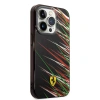 Apple iPhone 14 Pro Max Kılıf Ferrari Orjinal Lisanslı Baskı Logolu Çimen Desenli Kapak