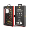 Apple iPhone 14 Pro Max Kılıf Ferrari Orjinal Lisanslı Baskı Logolu Çimen Desenli Kapak