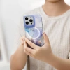 Apple iPhone 14 Pro Max Kılıf M-safe Şarj Özellikli Çift IMD Baskılı Lisanslı Switcheasy Artist-M Veil Kapak