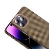 Apple iPhone 14 Pro Max Kılıf M-safe Şarj Özellikli Karbon Fiber Görünümlü Zore Gros Kapak