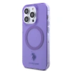Apple iPhone 14 Pro Max Kılıf U.S. POLO ASSN. M-safe Şarj Özellikli Transparan Tasarım Kapak