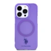 Apple iPhone 14 Pro Max Kılıf U.S. POLO ASSN. M-safe Şarj Özellikli Transparan Tasarım Kapak
