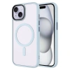 Apple iPhone 15 Kılıf Mat Arka Yüzey Wireless Şarj Özellikli Zore Flet M-safe Kapak