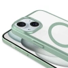 Apple iPhone 15 Kılıf Wireless Şarj Özellikli Sert PC Zore Mat Riksos M-safe Kapak