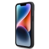Apple iPhone 15 Plus Kılıf Ferrari Orjinal Lisanslı M-safe Şarj Özellikli Metal Logolu PU Karbon Kapak