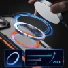 Apple iPhone 15 Plus Kılıf M-safe Şarj Özellikli Renkli Kenar Airbag Şeritli Zore Lamer Kapak