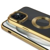 Apple iPhone 15 Plus Kılıf Tek Kamera Çerçeveli Logo Gösteren Zore Omega Kapak