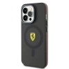 Apple iPhone 15 Pro Kılıf Ferrari Orjinal Lisanslı M-safe Şarj Özellikli Kontrast Bumper Kapak