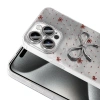 Apple iPhone 15 Pro Kılıf Kamera Korumalı Figürlü Zore Ponti Silikon Kapak