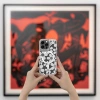 Apple iPhone 15 Pro Kılıf M-safe Şarj Özellikli Çift IMD Baskılı Lisanslı Switcheasy Artist-M Fleur Kapak