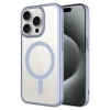 Apple iPhone 15 Pro Kılıf Wireless Şarj Özellikli Sert PC Zore Mat Riksos M-safe Kapak