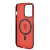 Apple iPhone 15 Pro Max Kılıf Ferrari Orjinal Lisanslı M-safe Şarj Özellikli Kontrast Bumper Kapak