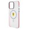 Apple iPhone 15 Pro Max Kılıf Ferrari Orjinal Lisanslı M-safe Şarj Özellikli Kontrast Bumper SF Ring Kapak