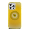Apple iPhone 15 Pro Max Kılıf Ferrari Orjinal Lisanslı M-safe Şarj Özellikli Parçalanan Noktalar Desenli Kapak
