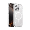 ​Apple iPhone 15 Pro Max Kılıf M-safe Şarj Özellikli Parlayan Simli Saydam Renkli Zore Maris Kapak