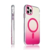 Apple iPhone 15 Pro Max Kılıf M-safe Şarj Özellikli Transparan Renk Geçişli Zore Toros Kapak