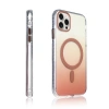 Apple iPhone 15 Pro Max Kılıf M-safe Şarj Özellikli Transparan Renk Geçişli Zore Toros Kapak