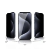 Apple iPhone 15 Pro Zore Rika Premium Privacy Temperli Cam Ekran Koruyucu