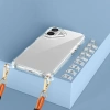 Apple iPhone 16 Kılıf Airbagli Takılabilir Askı Aparatlı Zore Snap Silikon Kapak
