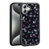 Apple iPhone 16 Kılıf Taşlı ve Simli Tasarım Zore Azra Kapak