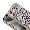 Apple iPhone 16 Kılıf Taşlı ve Simli Tasarım Zore Azra Kapak